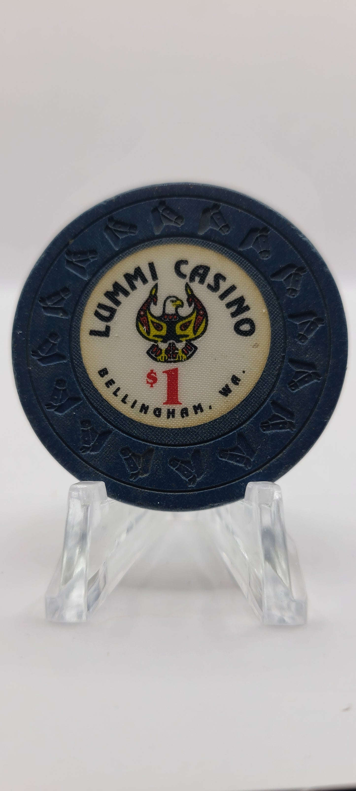 Lummi Casino Bellingham Washington $1 Chip