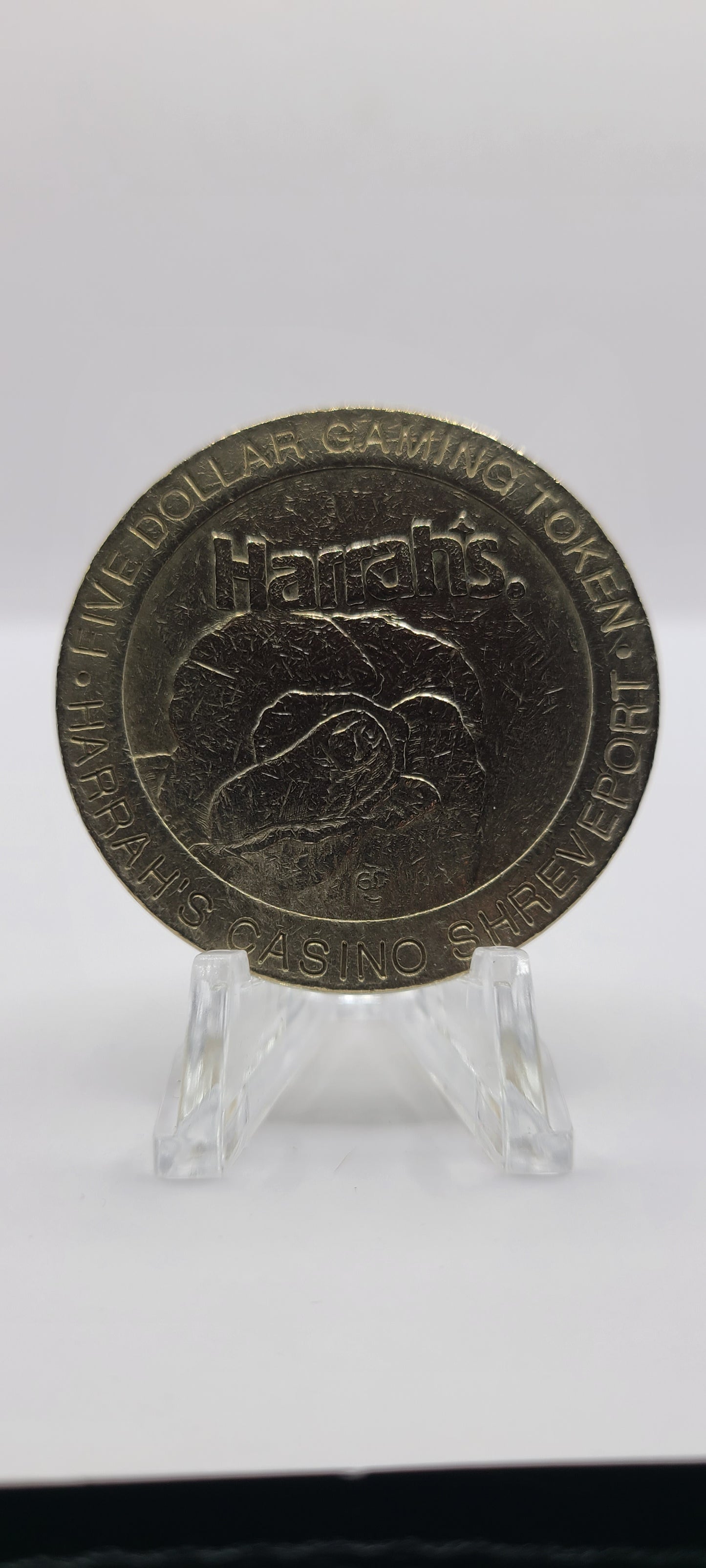 Harrah’s Casino Shreveport LA 1994 $5 Gaming Token