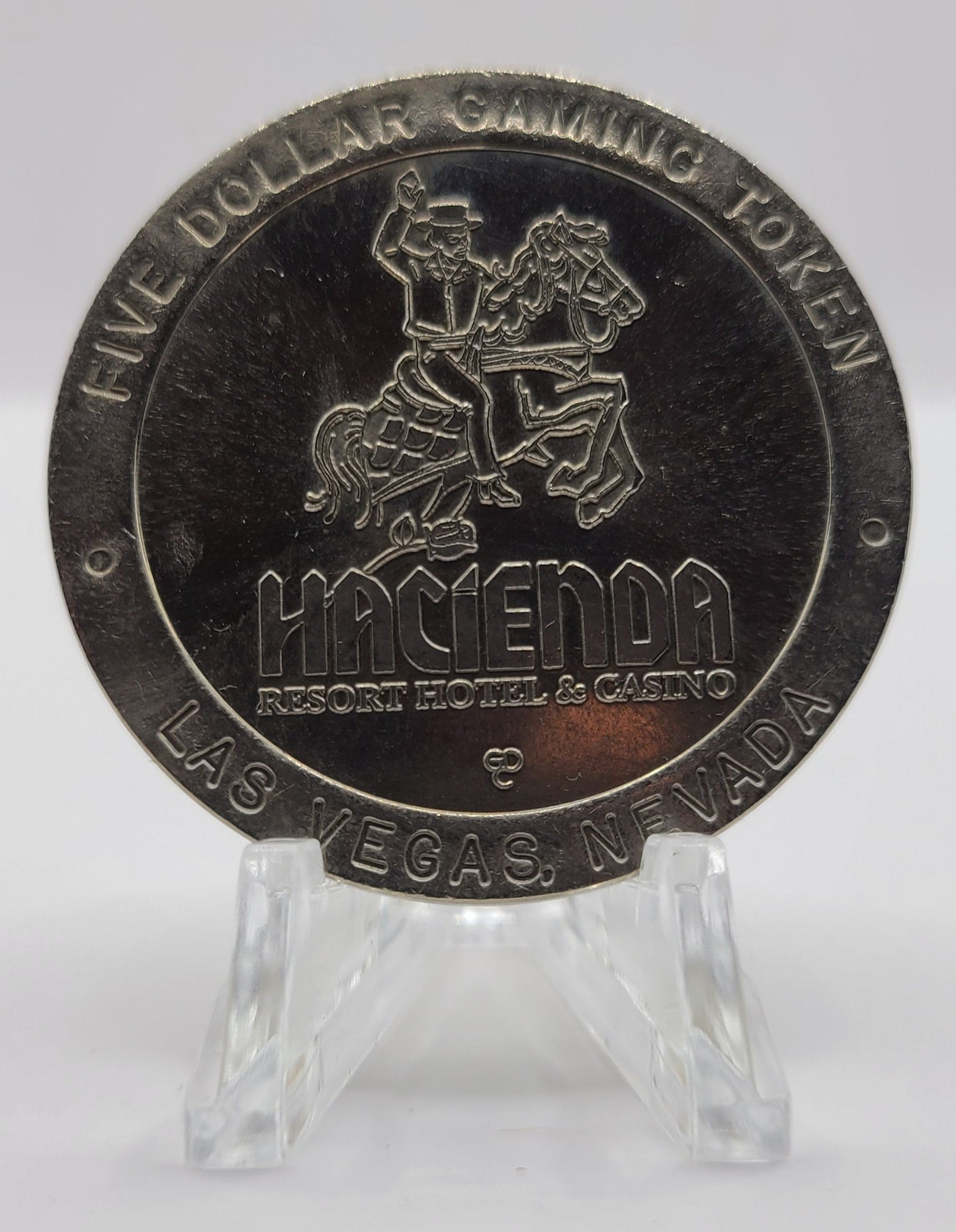 Hacienda Hotel Casino Las Vegas NV 1995 $5 Gaming Token