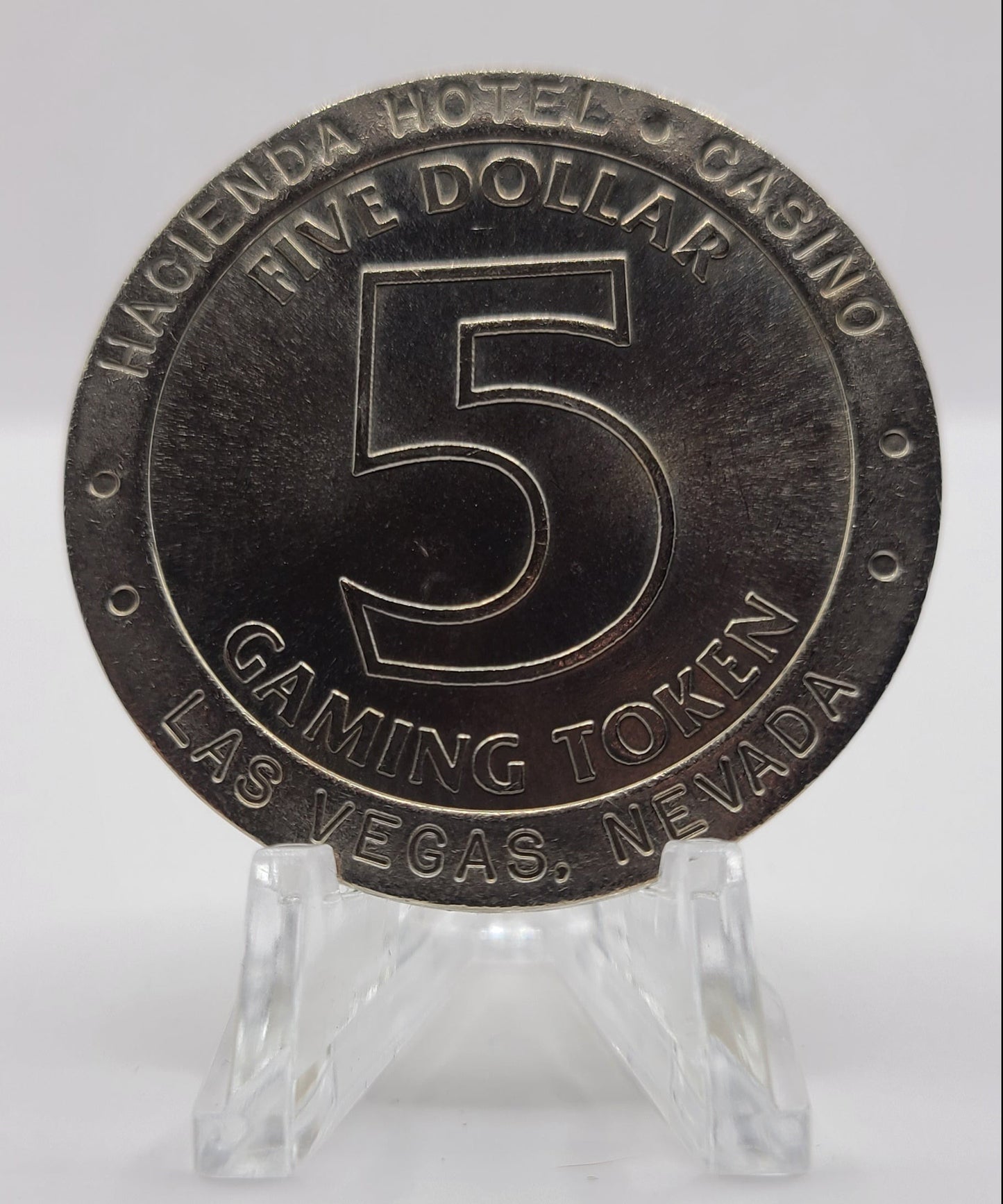 Hacienda Hotel Casino Las Vegas NV 1995 $5 Gaming Token