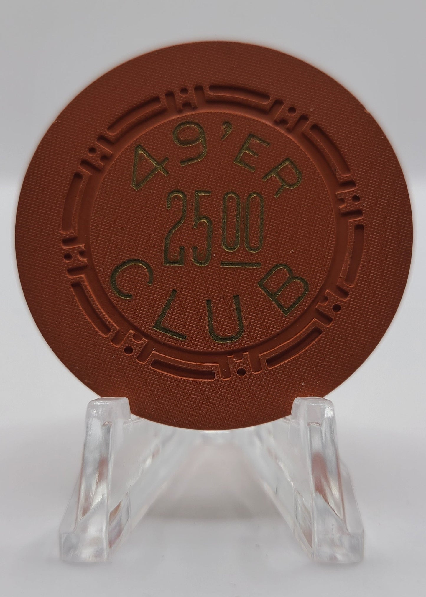 49'er Club 1951 $25 Chip N1318