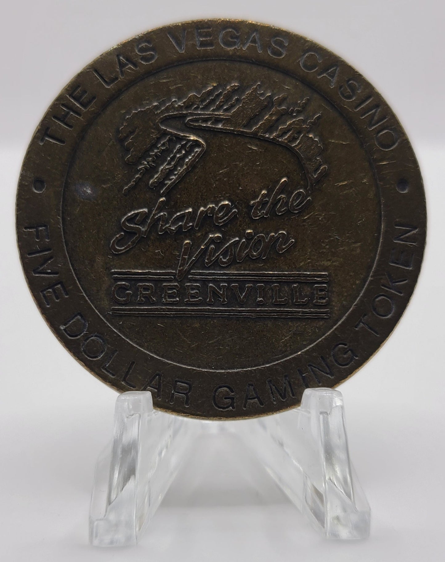 Las Vegas "Riverboat" Casino Greenville MS $5 Gaming Token