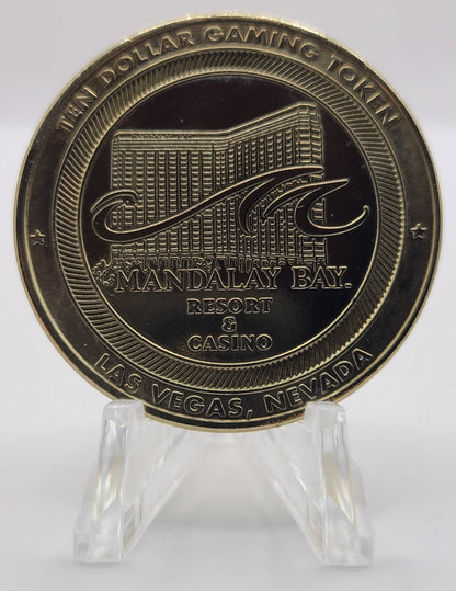 Mandalay Bay Resort Casino Las Vegas NV 1999 $10 Gaming Token