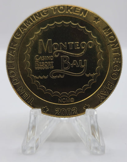 Montego Bay Casino Wendover NV 2002 $10 Gaming Token