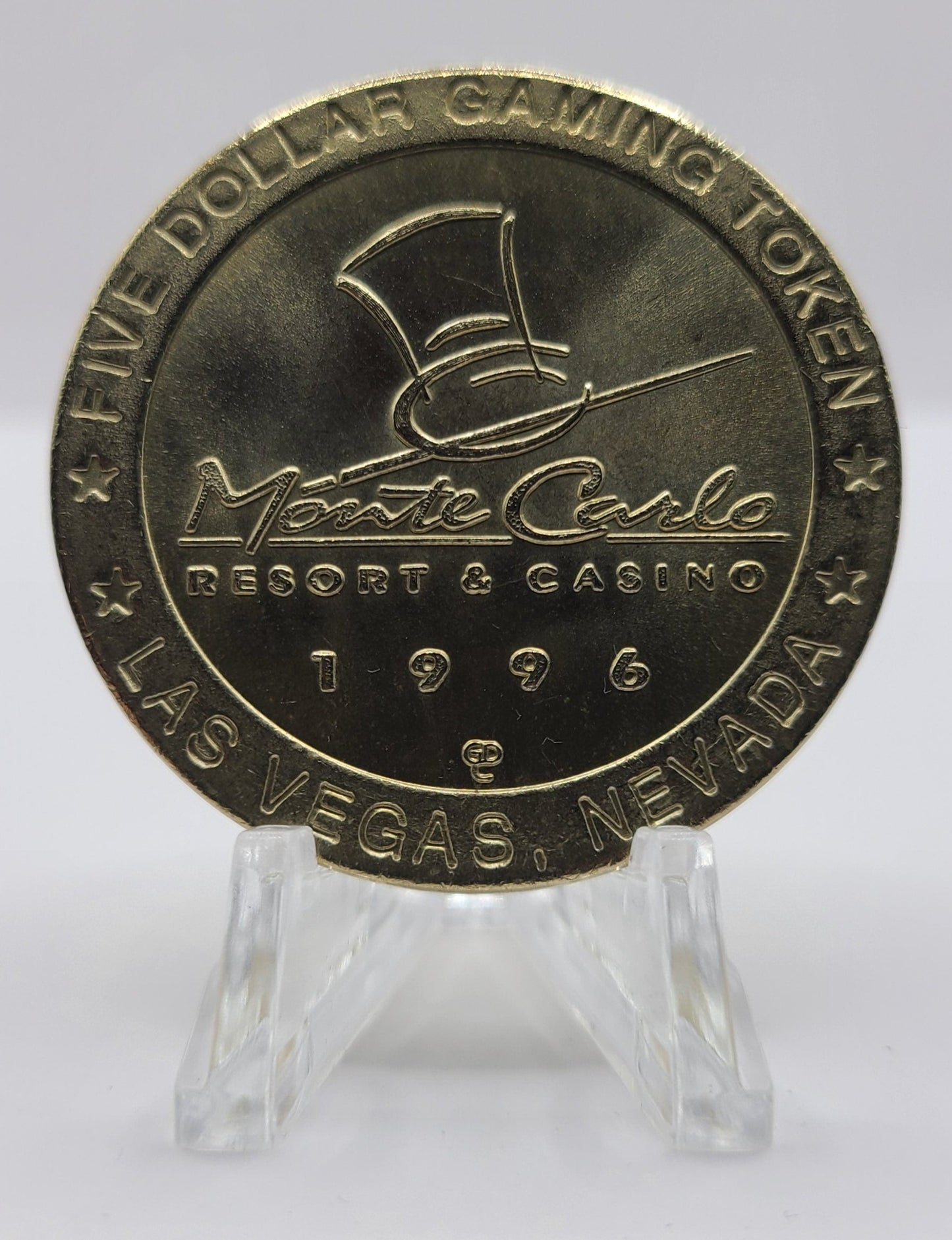 Monte Carlo Resort Casino Las Vegas NV $5 Gaming Token