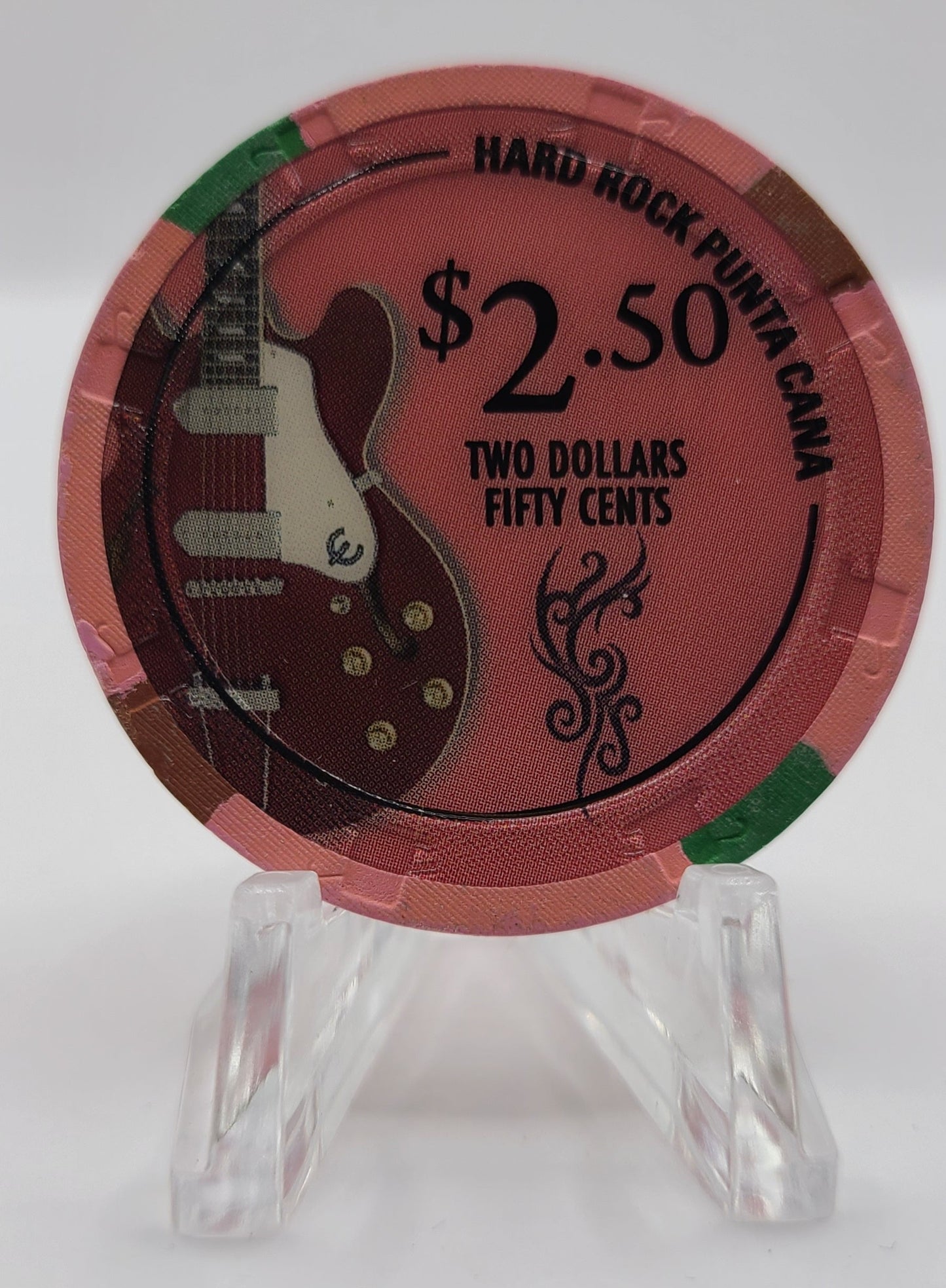 Hard Rock Casino Punta Cana Dominican Republic 2010 $2.50 Chip