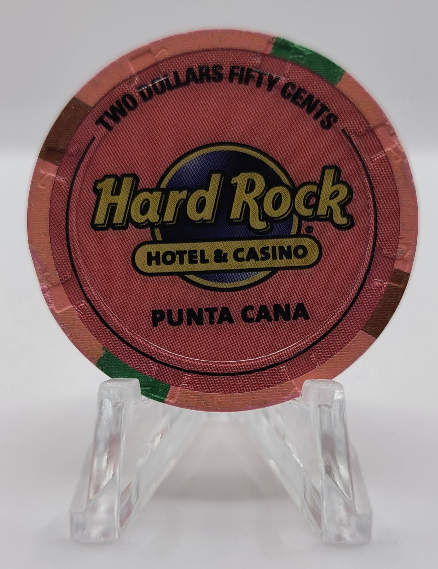 Hard Rock Casino Punta Cana Dominican Republic 2010 $2.50 Chip