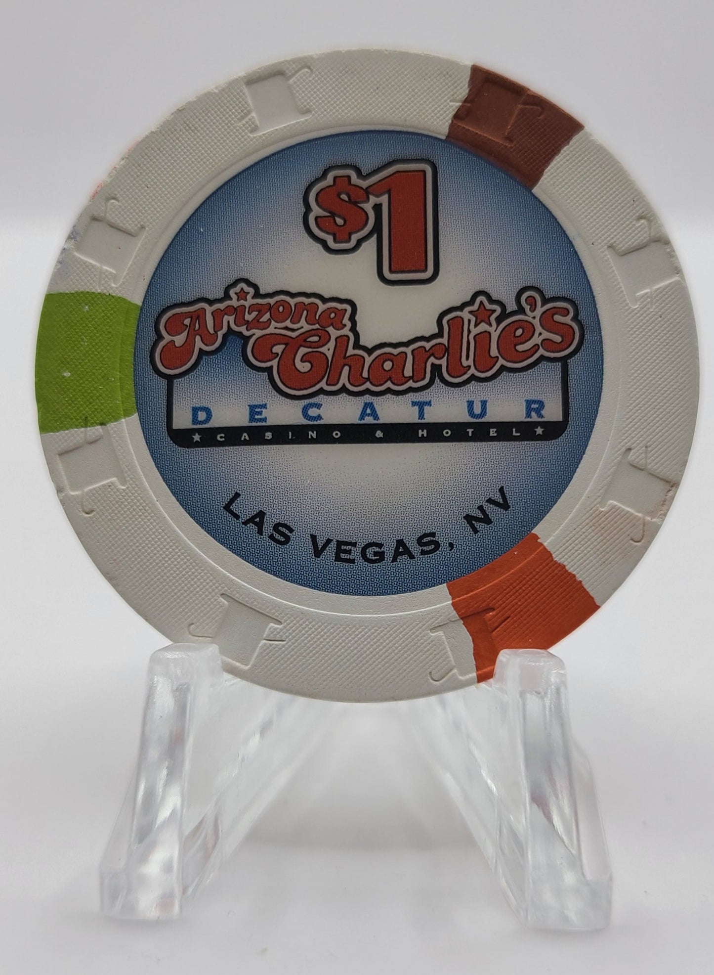 Arizona Charlie's Casino West Decatur Las Vegas Nevada 2003 $1 Chip E0028