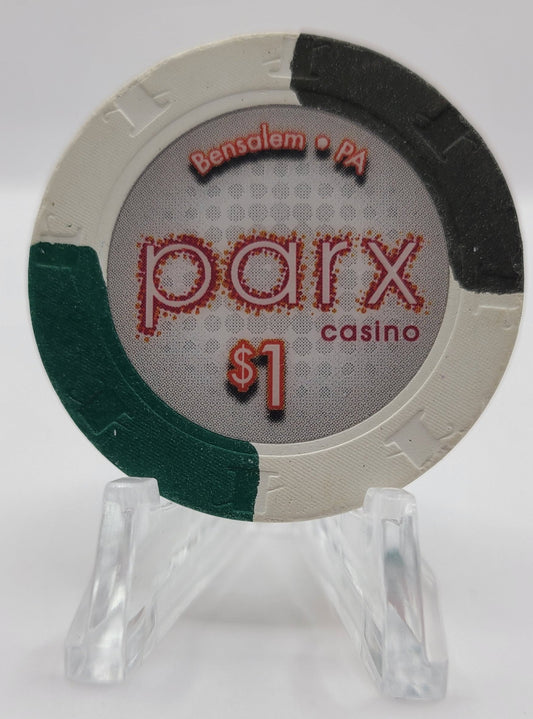 Parx Casino Bensalem Pennsylvania 2010 $1 Chip