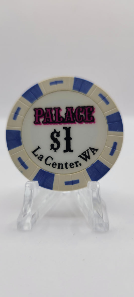 Palace Casino La Center Washington $1 Chip