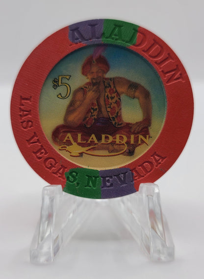 Aladdin Resort Casino Las Vegas Nevada 2000 $5 Chip V7143