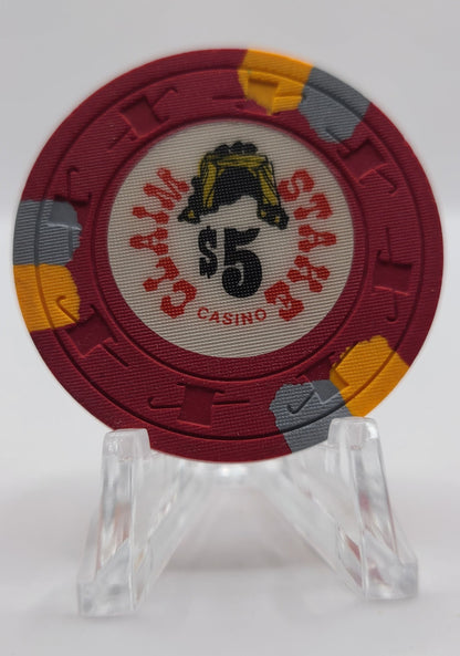 Claim Stake Casino Sparks Nevada 1979 $5 Chip N5019