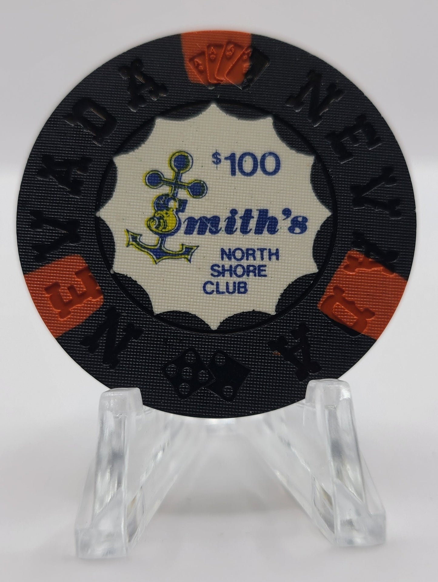 North Shore Club "Smith's" Lake Tahoe Nevada 1971 $100 Chip N5391