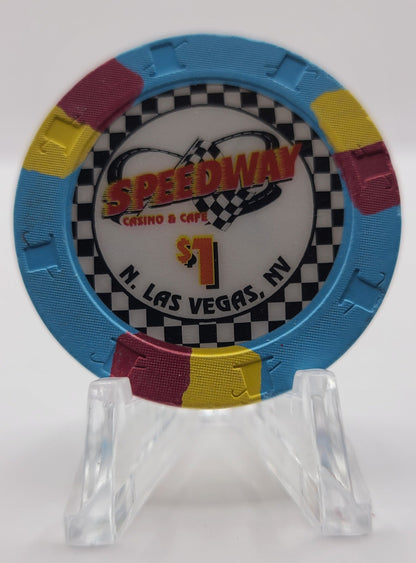 Speedway Casino Las Vegas Nevada 1999 $1 Chip V5628