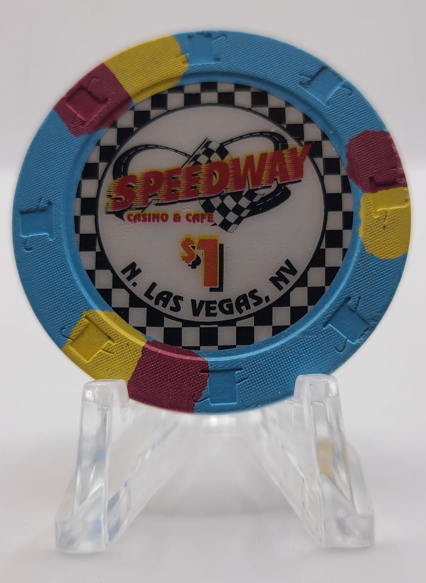 Speedway Casino Las Vegas Nevada 1999 $1 Chip V5628