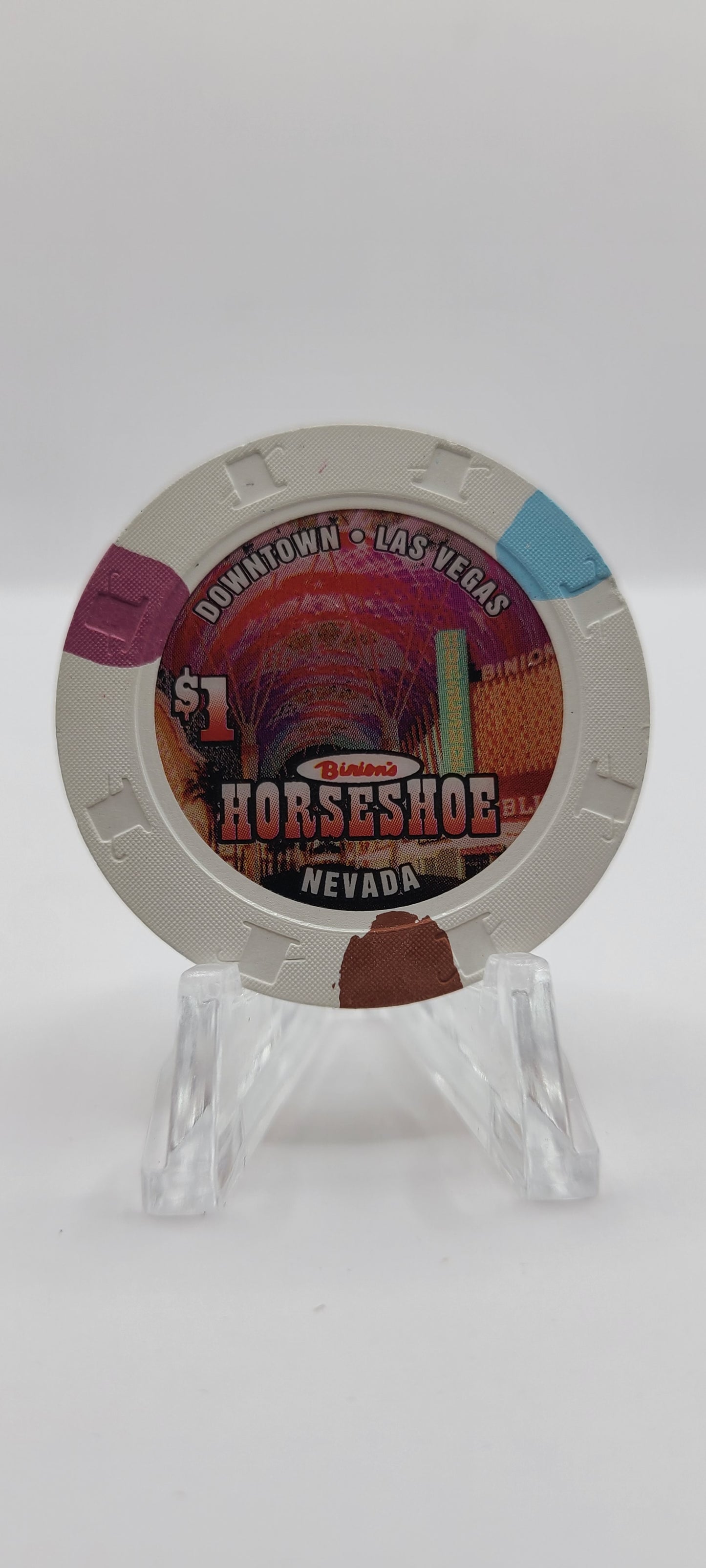 Horseshoe Club Binion's Las Vegas Nevada 2004 $1 Chip E3133 "UNCIRCULATED"