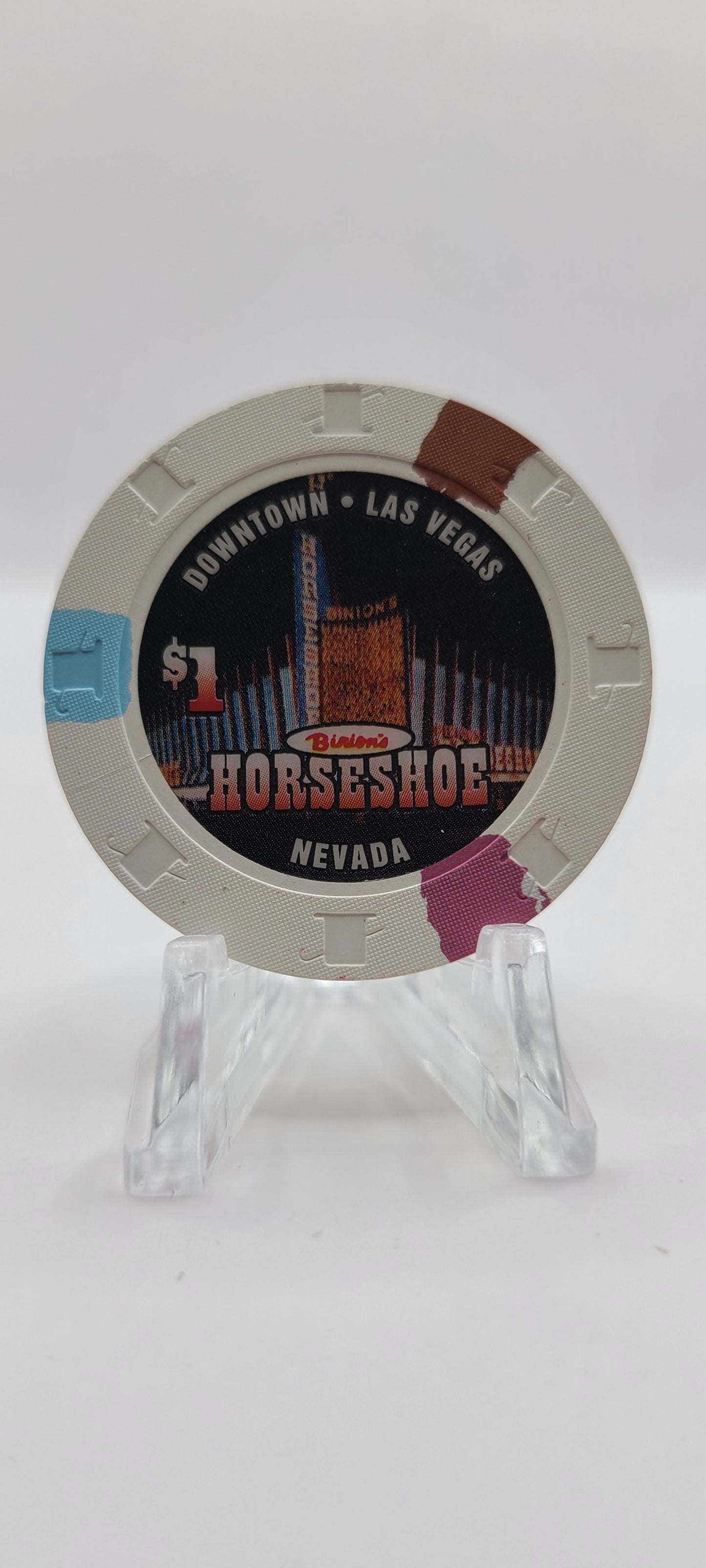 Horseshoe Club Binion's Las Vegas Nevada 2004 $1 Chip E3134 "UNCIRCULATED"