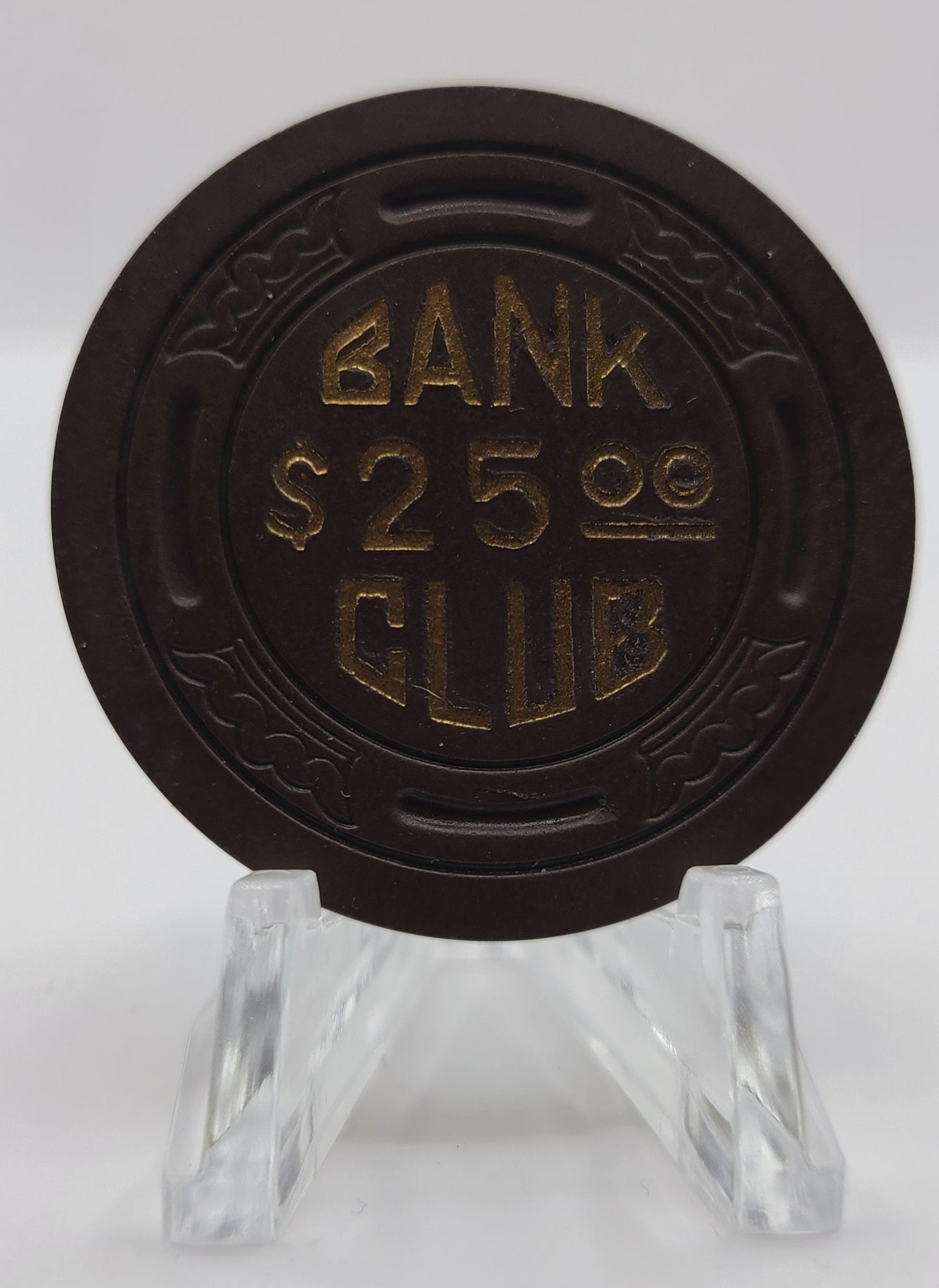 Bank Club Searchlight Nevada 1946 $25 Chip N4929