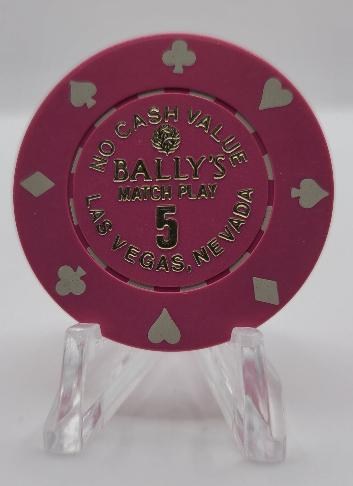 Bally’s Casino Las Vegas Nevada 1988 "Match Play" NCV 5 Chip N0224