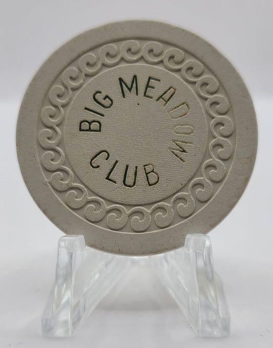 Big Meadow Club Lovelock Nevada 1953 Chip N7812