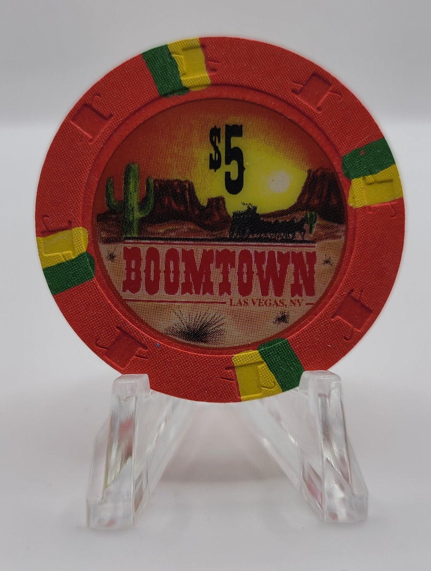 Boomtown Casino Las Vegas Nevada 1994 $5 Chip N2659