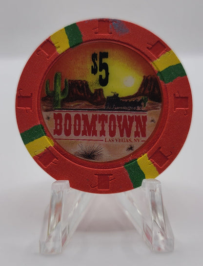 Boomtown Casino Las Vegas Nevada 1994 $5 Chip N2659