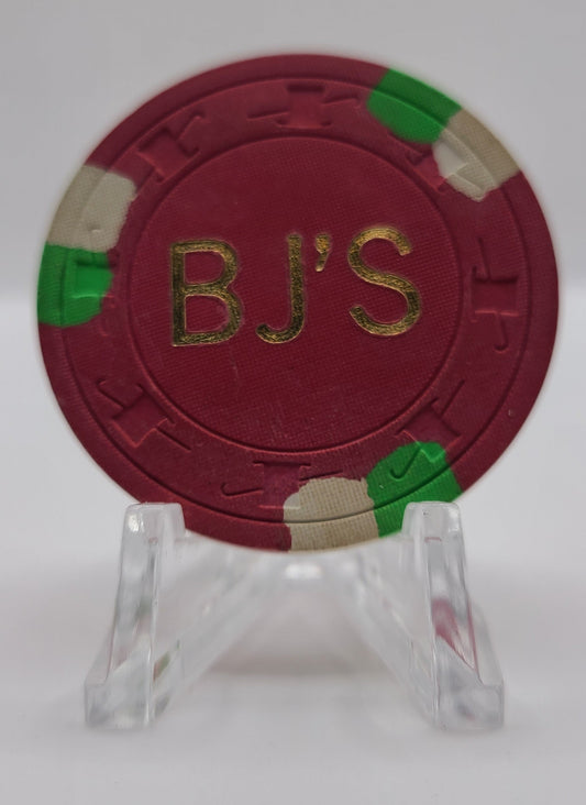 BJ's Pahrump Nevada 1978 $5 Chip N3157