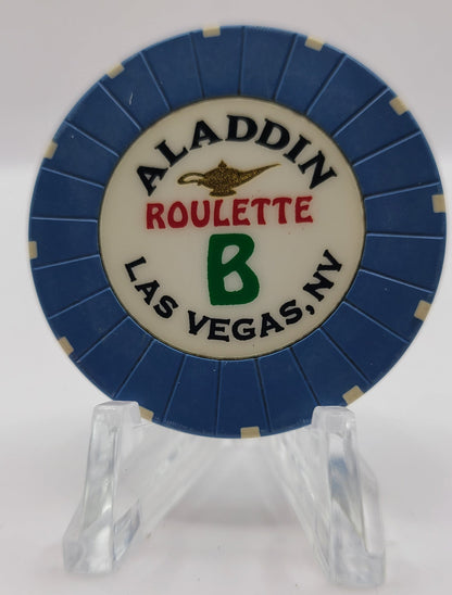 Aladdin Resort & Casino Las Vegas Nevada 2000 B Roulette Chip V7126