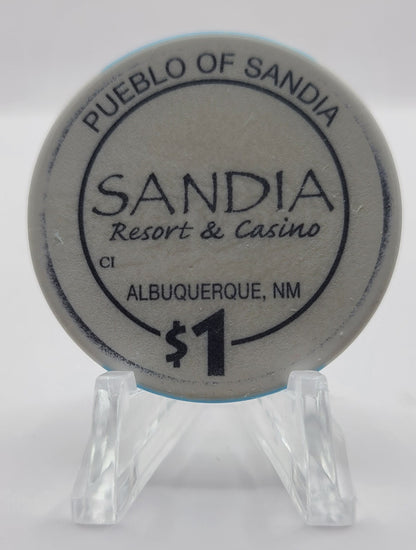 Sandia Resort Casino Albuquerque New Mexico $1 Chip CG018136