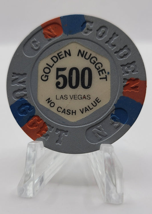 Golden Nugget Casino Las Vegas Nevada 1998 NCV 500 Chip V2639