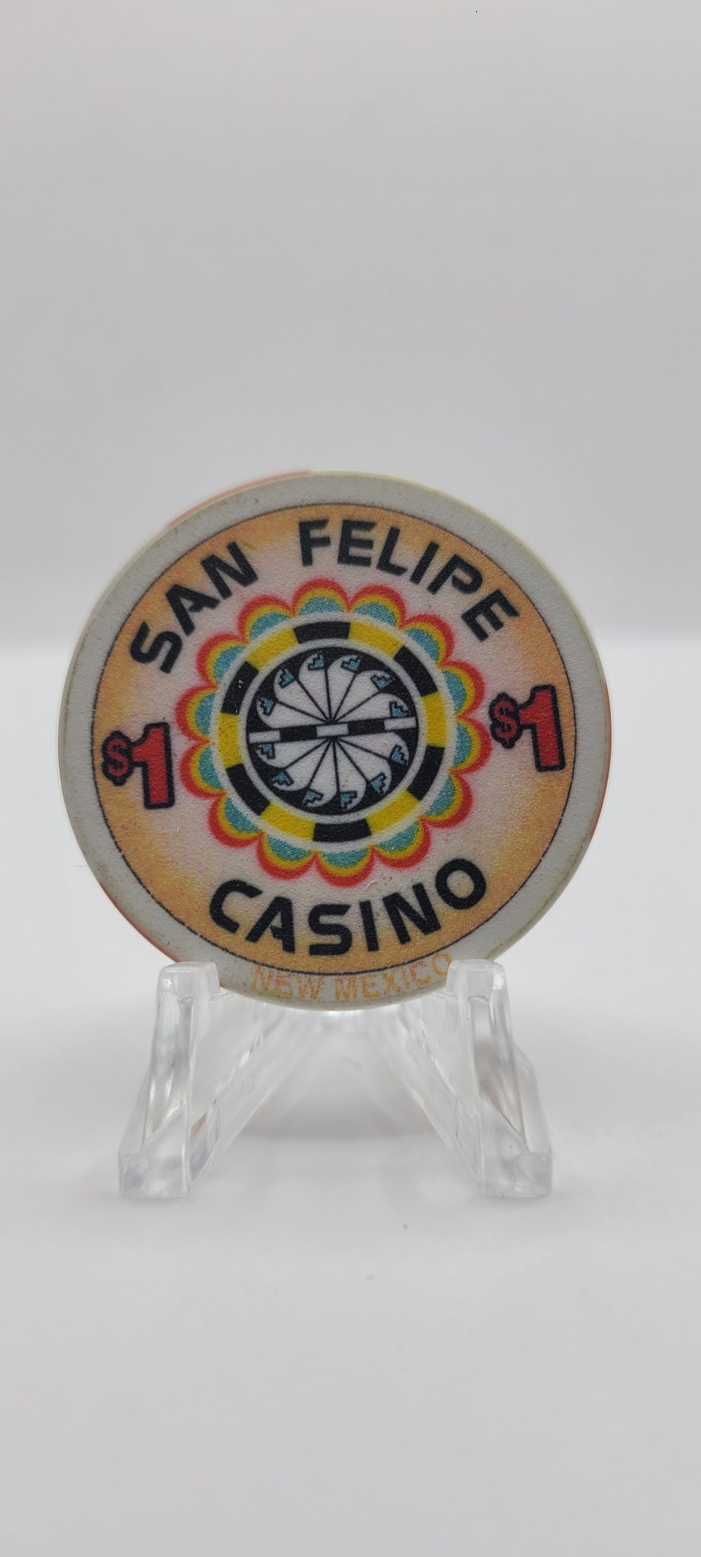 San Felipe Casino San Felipe New Mexico $1 Chip