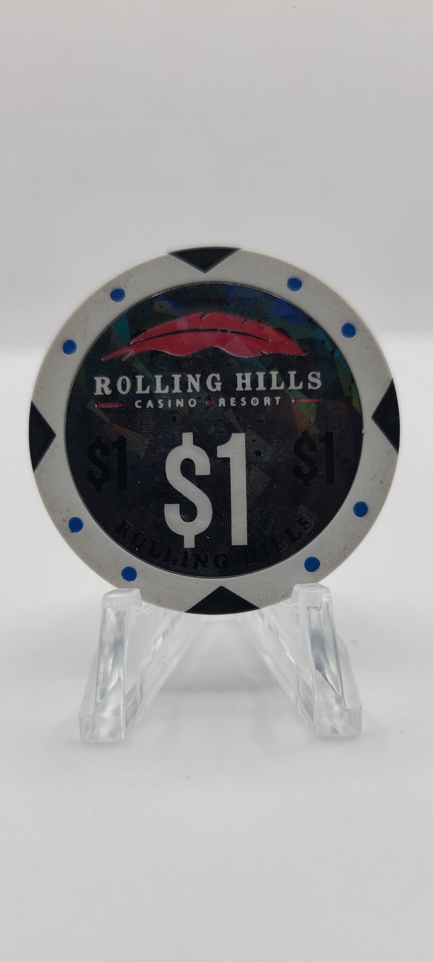 Rolling Hills Casino Corning California $1 Chip