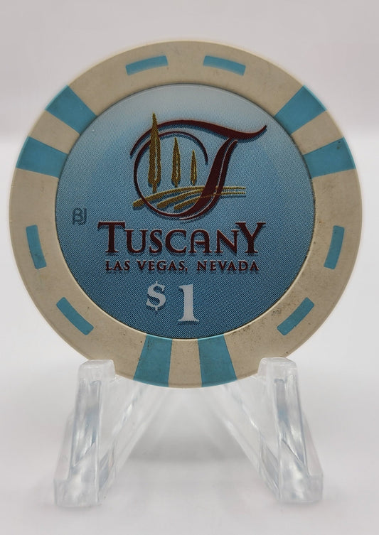 Tuscany Casino Las Vegas Nevada 2003 $1 Chip E2908