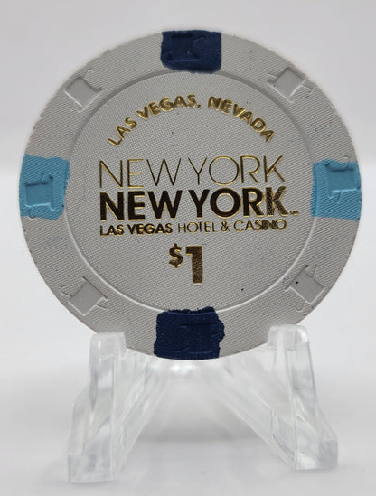 New York New York Hotel Casino Las Vegas Nevada 2023 $1 Chip