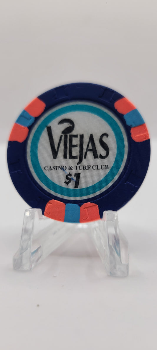 Viejas Casino Resort Alpine California $1 Chip