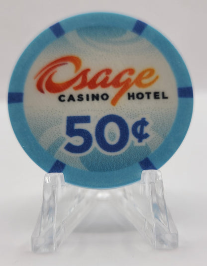 Osage Hotel Casino Tulsa Oklahoma 2022 $.50 Chip