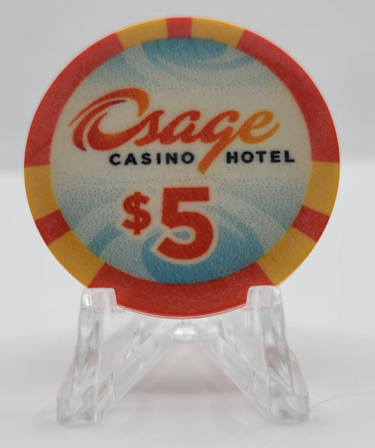 Osage Hotel Casino Tulsa Oklahoma 2022 $5 Chip