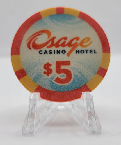 Osage Hotel Casino Tulsa Oklahoma 2022 $5 Chip