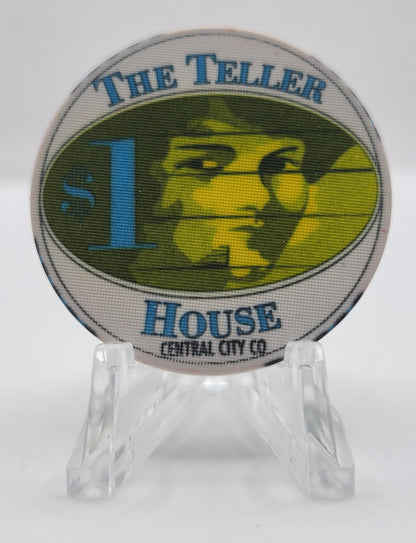 Teller House Casino Central City Colorado 1991 $1 Chip