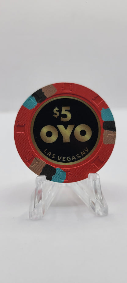 OYO Casino Las Vegas Nevada 2019 $5 Chip