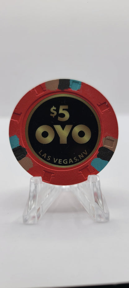 OYO Casino Las Vegas Nevada 2019 $5 Chip