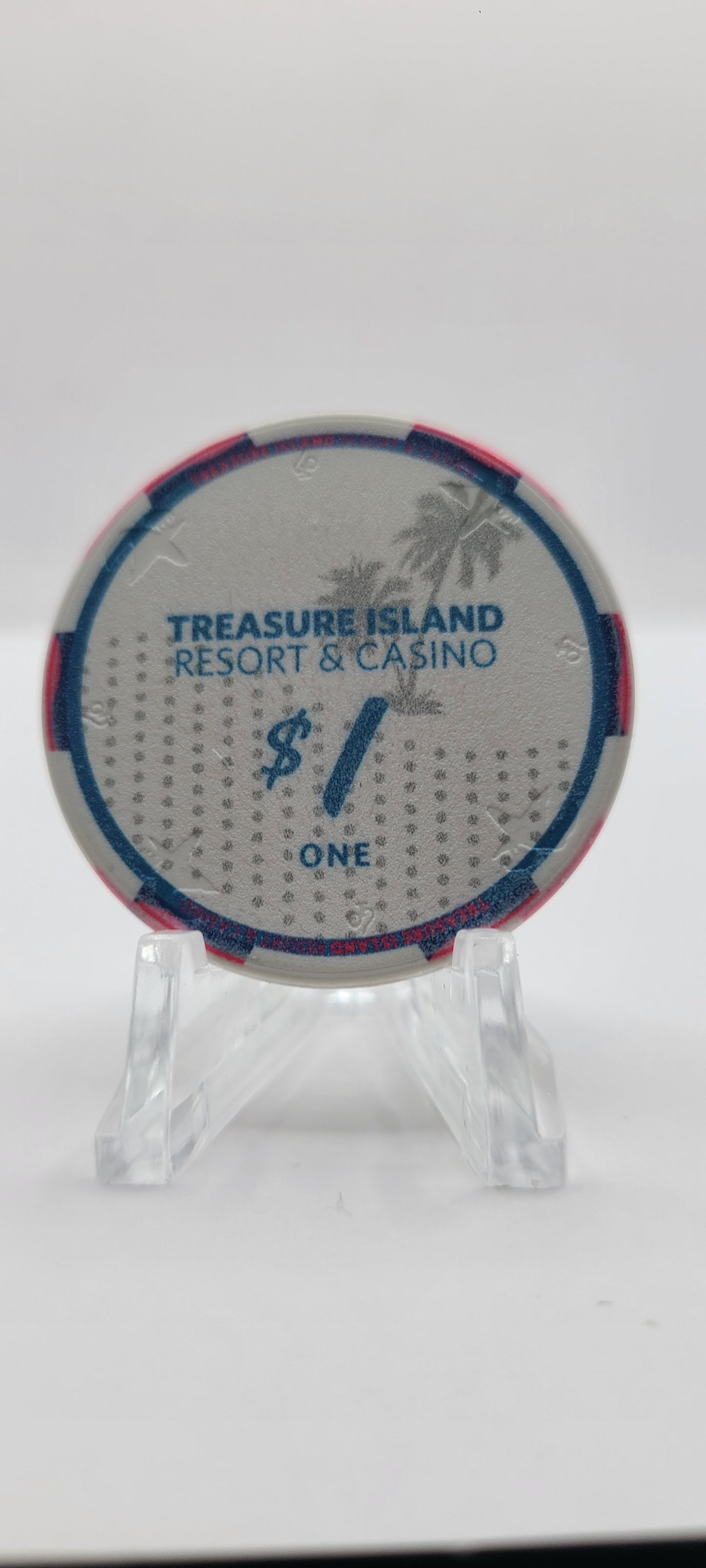 Treasure Island Casino Red Wing Minnesota $1 Chip