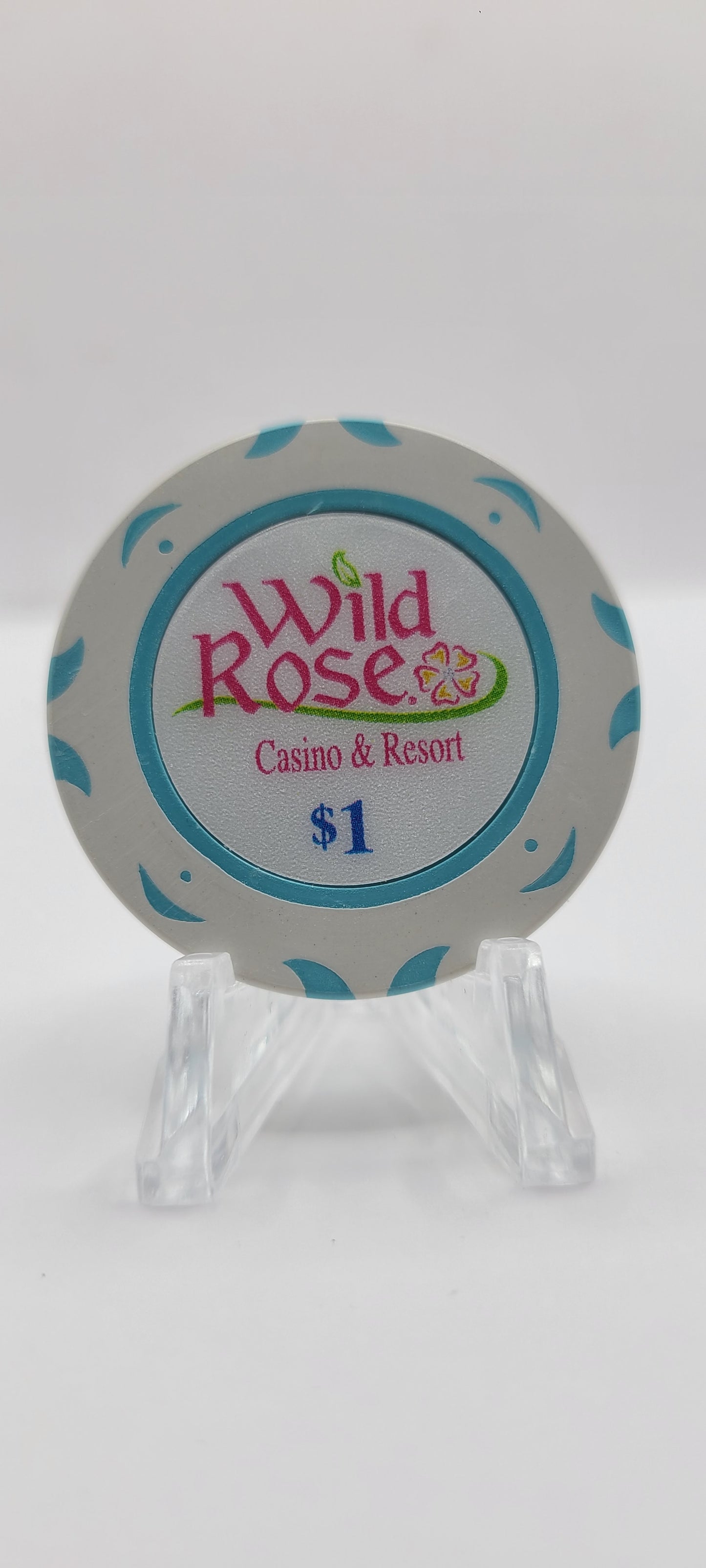 Wild Rose Casino Emmetsburg Iowa 2006 $1 Chip