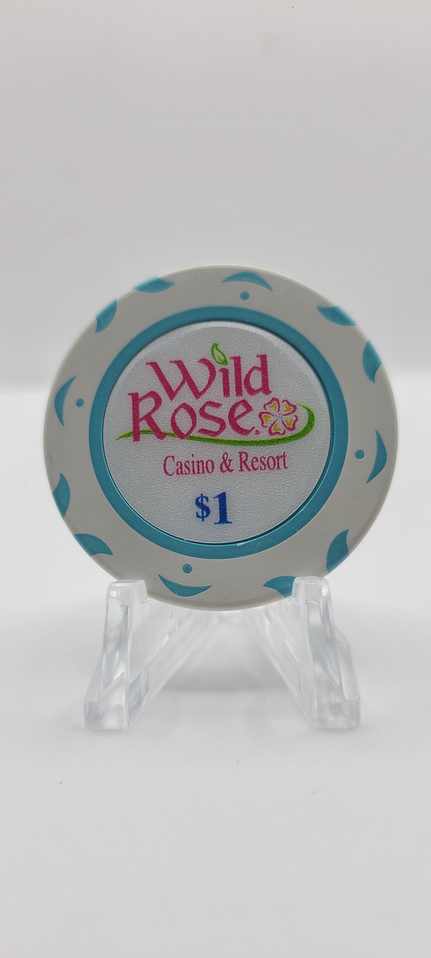 Wild Rose Casino Emmetsburg Iowa 2006 $1 Chip