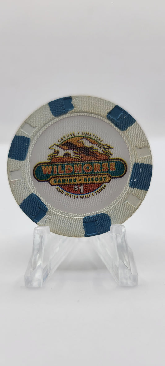 Wildhorse Casino Pendleton Oregon $1 Chip