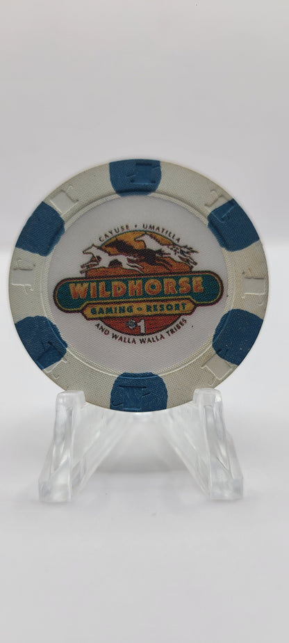 Wildhorse Casino Pendleton Oregon $1 Chip