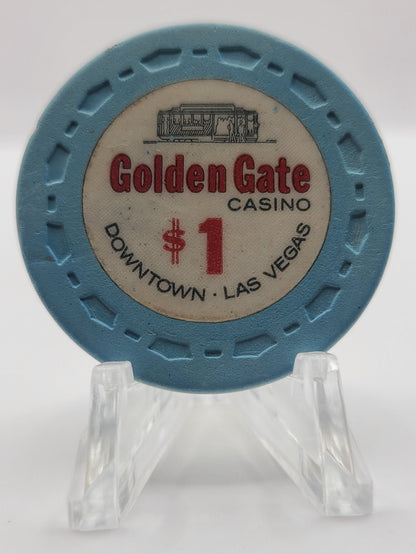 Golden Gate Casino Las Vegas Nevada 1964 $1 Chip N1705