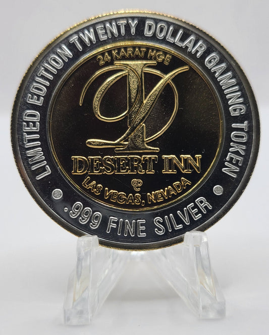 Desert Inn Hotel Casino Las Vegas Nevada 1997 $20 Silver Strike