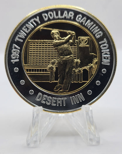 Desert Inn Hotel Casino Las Vegas Nevada 1997 $20 Silver Strike