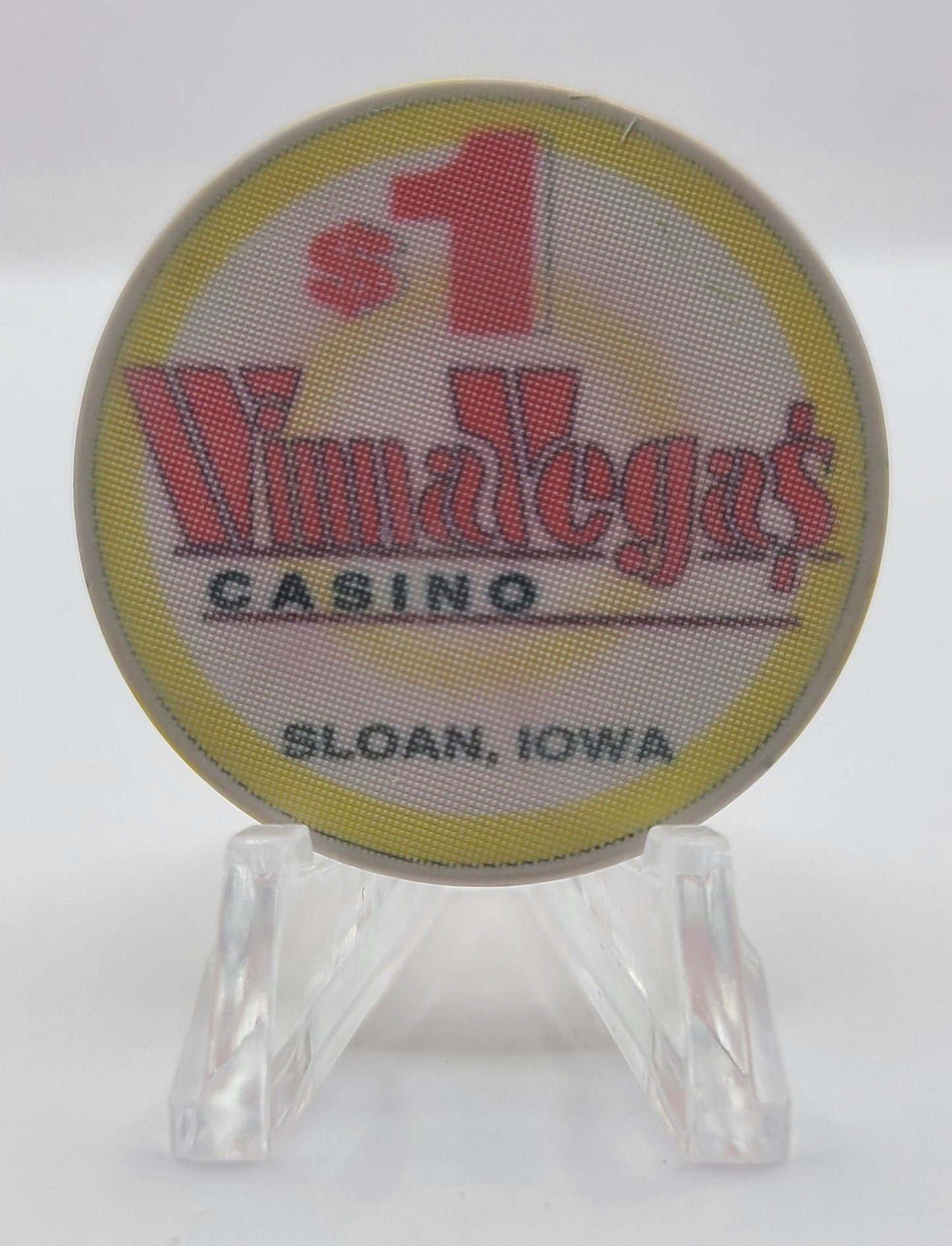 Winna Vegas Casino Sloan Iowa $1 Chip